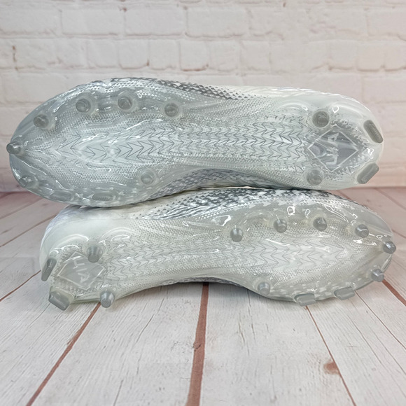 Under Armour Spotlight Clone 3.0 MC Football Cleats Mens Size 9.5 (3026334-100) - Picture 9 of 10